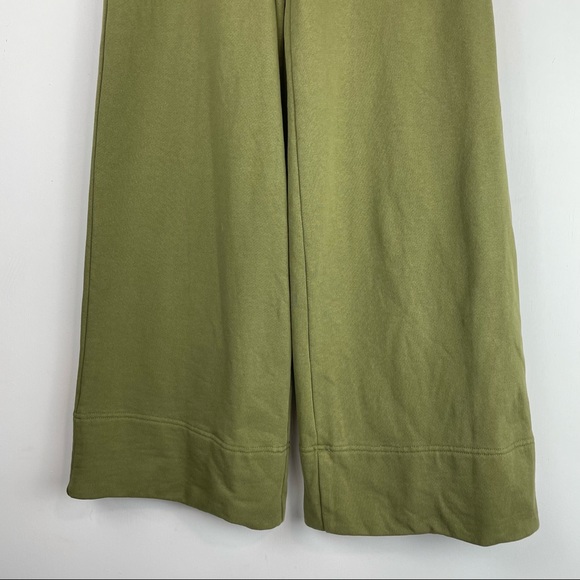 Veronica Beard x Sold Out Green Melanie Wide Leg Sweatpants Ankle Cropped Sz XS - Picture 5 of 12
